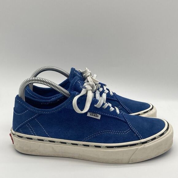 Vans Other - Mens Size 6.5 Vtg Vans Old Skool Style 36 Ultracush Blue Suede Sneaker Shoes Y2K
